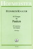 Knauer, H./Behsing, G.: 85 Übungen für Pauke