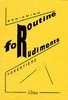 Forestiere, Beniamino: Routine for Rudiments