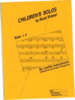 Wiener, Ruud: Children's Solo No. 1-5 for Vibra solo