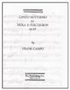 Campo, Frank: Canto notturno for viola and percussion