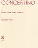 Frock, George: Concertino for Marimba and Piano