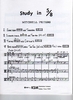 Peters, Mitchell: Study in 5/8 for Percussion