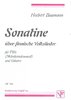 Baumann, Herbert: Sonatine über finnische Volkslieder für Melodie-Instrument und Gitarre