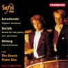 CD Safri Duo: Lutoslawski/Bartok/Helweg