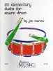 Maroni, Joe: 50 elementary duets for snare drum