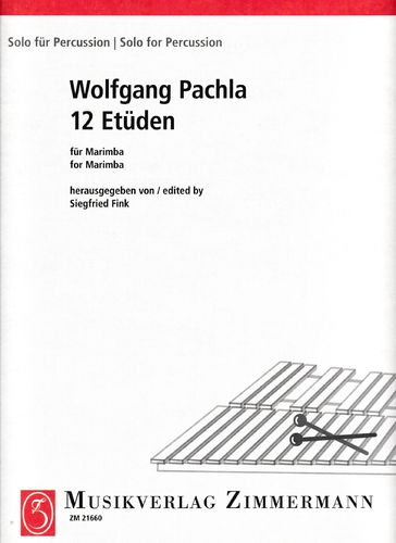 Pachla, Wolfgang: Zwölf Etüden für Marimba