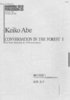 Abe, Keiko: Conversation in the Forest I für Marimba und 3 Schlagzeuger