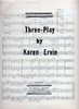 Ervin, Karen: Three-Play for Percussion Trio