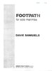 Samuels, Dave: Footpath for Solo Marimba