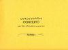 Farinas, Carlos: Concerto para Violin y Percusion (2 Spieler)