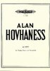 Hovhaness, Alan: Suite for Violin, Piano and Percussion