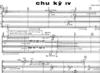 Ton-That, Tiet: Chu-ky IV pour 4 percussions