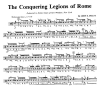 Pratt, John: The Conquering Legions of Rome for Snare Drum Solo