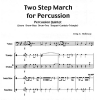Holloway, Greg C.: Two Step March for Percussion Quintet