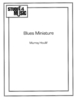 Houlif, Murray: Blues Miniature for Marimba Solo