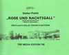 Pohlit, Stefan: Rose and Nightingale for tenor recorder and percussion