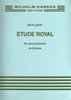 Lylloff, Bent: Etude Royal for percussionist and piano