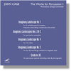 CD Cage, John: The Works for Percussion 1 (Perc.Group Cincinnati)
