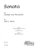 Heins, John L.: Sonata for Clarinet & Percussion