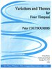 Coutsouridis, Peter: Variations and Themes for Four Timpani