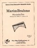 Parthun, Jeffrey: MarimBrahms for Marimba Trio