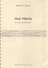 Grund, Manuel: Ave Maria for Chorus and Percussion