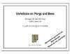 Sammut, Eric: Variations on Porgy and Bess for Solo Marimba