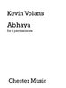 Volans, Kevin: Abhaya for four percussionists
