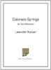 Kaiser, Leander: Colorado Springs for Solo Marimba
