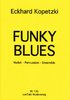 Kopetzki, Eckhard: Funky Blues für Mallet-Percussion-Ensemble