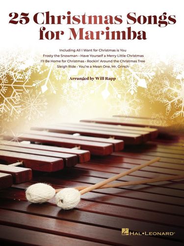 Rapp, Will: 25 Christmas Songs for Marimba