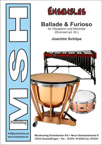 Schöpe, Joachim: Ballade & Furioso für Vibraphon und Marimba