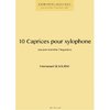 Sejourne, Emmanuel: 10 Caprices pour Xylophone