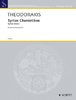 Theodorakis, Mikis: Syrtos Chaniotikos for Piano and Percussion
