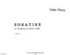 Dinescu,Violeta: Sonatine für Schlagzeug und Klavier