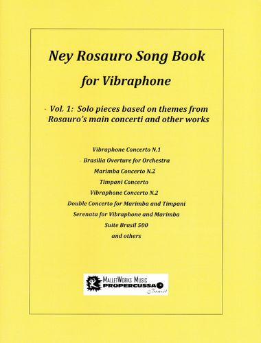 Rosauro, Ney: Ney Rosauro Song Book for Vibraphone Vol. 1